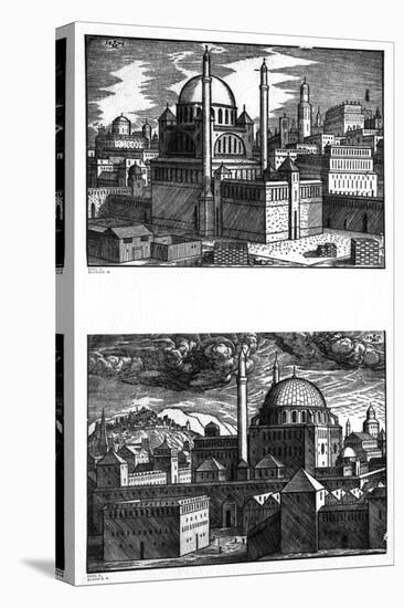 Mosques of Constantinople, 1570-Melchior Lorck-Premier Image Canvas