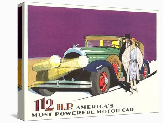 Most Powerful Motor Car-null-Stretched Canvas