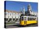 Mosteiro Dos Jeronimos, UNESCO World Heritage Site, and Tram (Electricos), Belem, Lisbon, Portugal-Stuart Black-Premier Image Canvas