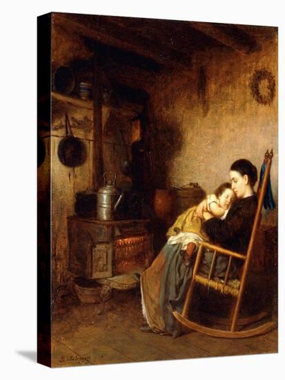 Mother and Child, 1868-Eastman Johnson-Premier Image Canvas