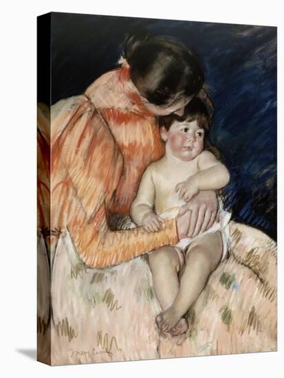 Mother and Child, 1890s-Mary Cassatt-Premier Image Canvas