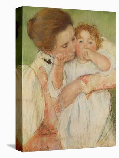 Mother and Child, 1897-Mary Cassatt-Premier Image Canvas