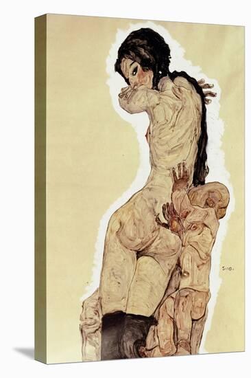 Mother and Child, 1910-Egon Schiele-Premier Image Canvas