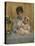 Mother and Child, C.1875-80 (Oil on Panel)-Alfred Emile Stevens-Premier Image Canvas