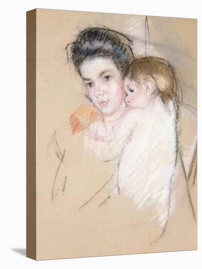 Mother and Child-Mary Cassatt-Premier Image Canvas