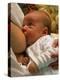 Mother Breast-feeding Her 3 Month Old Baby Boy-David Parker-Premier Image Canvas