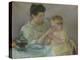 Mother Feeding Child, 1898-Mary Stevenson Cassatt-Premier Image Canvas