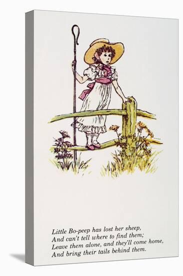 Mother Goose: Bo-Peep-Kate Greenaway-Premier Image Canvas