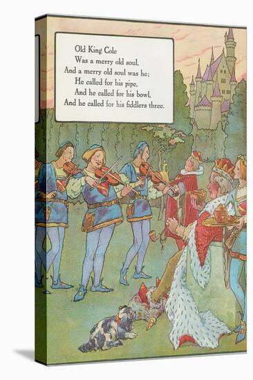 Mother Goose Rhyme, Old King Cole-null-Stretched Canvas