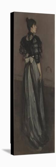 Mother of Pearl and Silver: the Andalusian, 1888-1900-James McNeill Whistler-Stretched Canvas