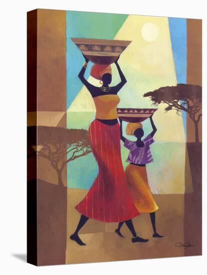 Mother's Helper-Keith Mallett-Stretched Canvas