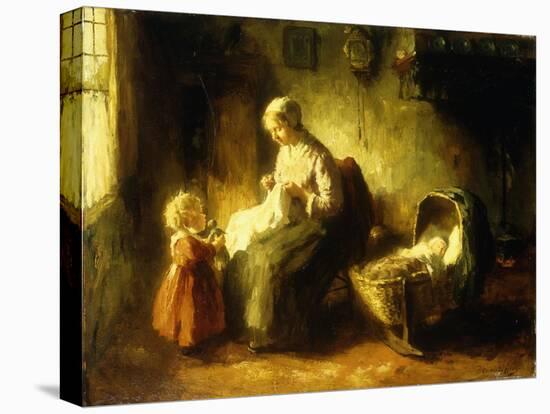 Mother's Little Helper-Bernard de Hoog-Premier Image Canvas