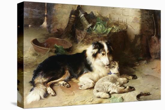 Motherless: the Shepherd's Pet, 1897-Walter Hunt-Premier Image Canvas