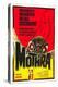 Mothra, poster art, 1961-null-Stretched Canvas