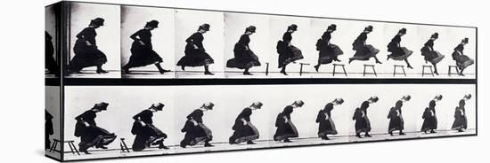 Motion Study, C.1872-1885-Eadweard Muybridge-Premier Image Canvas