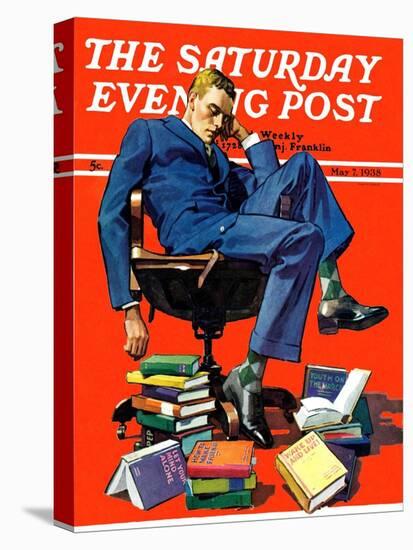 "Motivated to Sleep," Saturday Evening Post Cover, May 7, 1938-John E. Sheridan-Premier Image Canvas