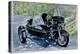 Motocycle with Sidecar, 2009, (watercolor)-Anthony Butera-Premier Image Canvas