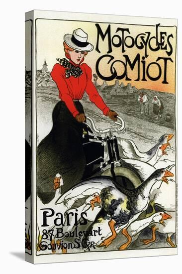 Motocycles Comiot, 1899-Théophile Alexandre Steinlen-Premier Image Canvas