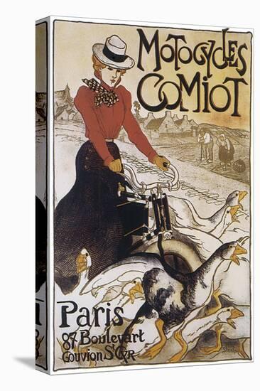 Motocycles Comiot-Th?ophile Alexandre Steinlen-Stretched Canvas