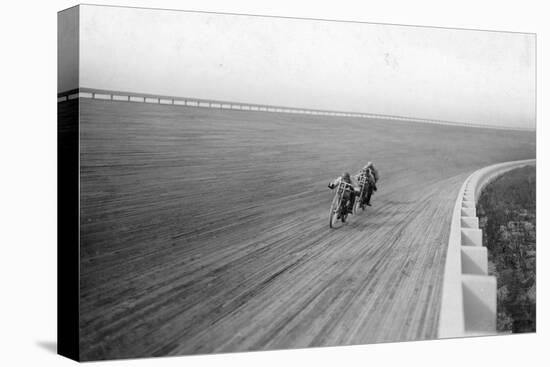 Motorbikes Racing at Speedway Park, Maywood, Chicago, Illinois, USA, 1915-null-Premier Image Canvas