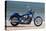 Motorcycle, Honda, Cruiser, Blue, Sea in the Background, Side Standard Right-Fact-Premier Image Canvas