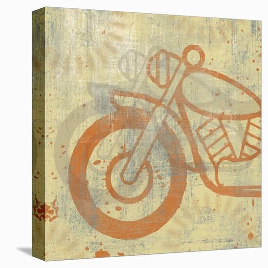 Motorcycle I-Erin Clark-Stretched Canvas