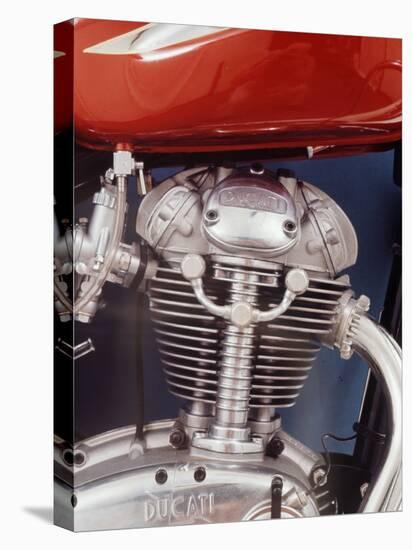 Motorcycles: Closeup of a Ducati Engine-Yale Joel-Premier Image Canvas
