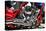 Motorcycles - NYC - United States-Philippe Hugonnard-Premier Image Canvas