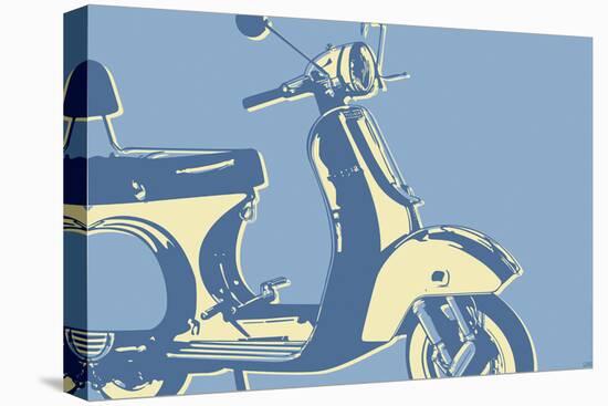 Motoretta-John W^ Golden-Stretched Canvas