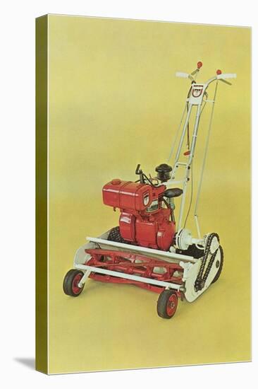 Motorized Lawnmower-null-Stretched Canvas