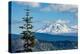 Mount Adams seen from Mount St. Helens, part of the Cascade Range, Pacific Northwest region, Washin-Martin Child-Premier Image Canvas