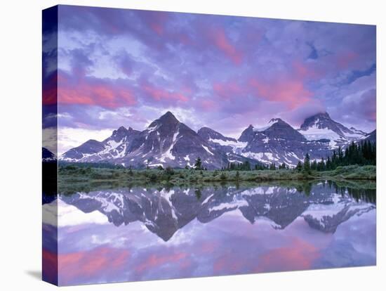 Mount Assiniboine, Canada-David Nunuk-Premier Image Canvas