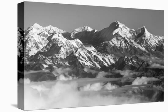 Mount Everest (8848m) in the Himalayas above the clouds, Nepal-Keren Su-Premier Image Canvas