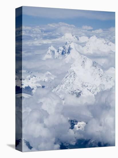 Mount Everest, Himalayas, Border Nepal and Tibet, China-Ethel Davies-Premier Image Canvas