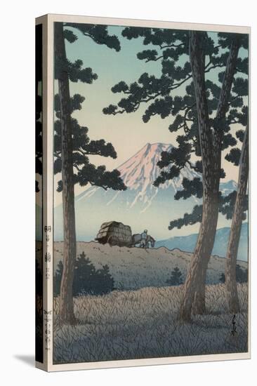 Mount Fuji Seen from Tagonoura in the Evening-Kawase Hasui-Premier Image Canvas