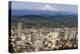 Mount Hood Looms over Downtown Portland, Oregon, USA-Chuck Haney-Premier Image Canvas