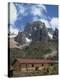 Mount Kenya and the Peaks of Nelion on the Left and Batian on Right, Kenya, East Africa-Poole David-Premier Image Canvas