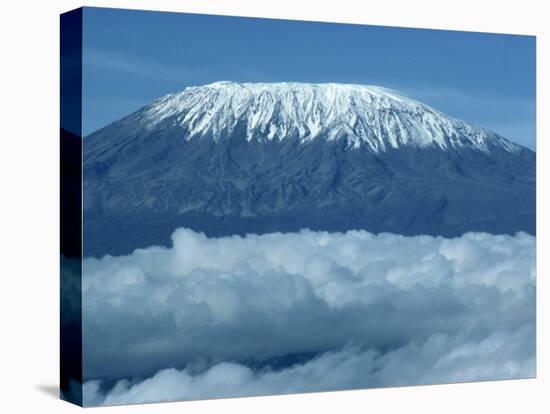 Mount Kilimanjaro, UNESCO World Heritage Site, Seen from Kenya, East Africa, Africa-Harding Robert-Premier Image Canvas