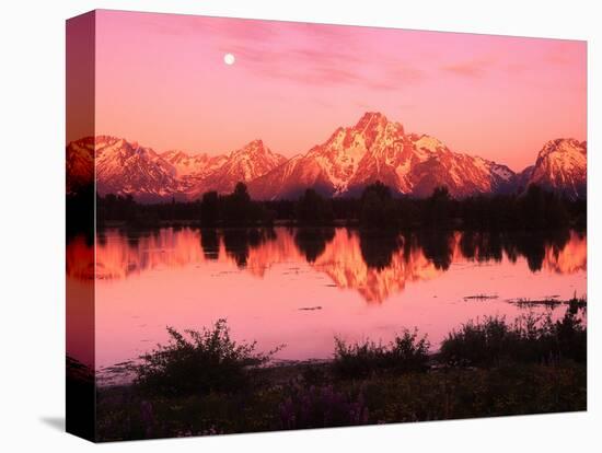 Mount Moran at Dusk-Robert Glusic-Premier Image Canvas