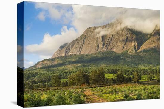 Mount Mulanje at Sunset, Malawi, Africa-Michael Runkel-Premier Image Canvas