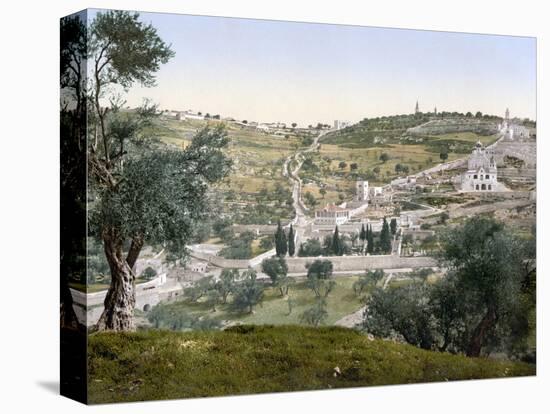 Mount Of Olives, C1900-null-Premier Image Canvas