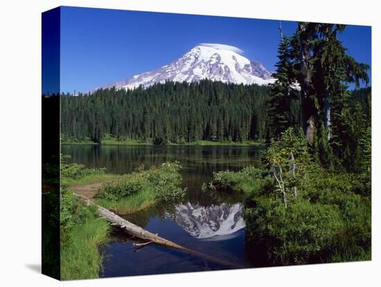 Mount Rainier and Reflection Lake-Terry Eggers-Premier Image Canvas