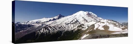 Mount Rainier View-Douglas Taylor-Stretched Canvas