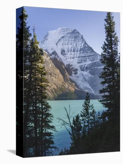 Mount Robson, UNESCO World Heritage Site, Canadian Rockies, British Columbia, Canada, North America-JIA HE-Premier Image Canvas