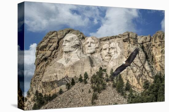 Mount Rushmore and Eagle-Galloimages Online-Premier Image Canvas
