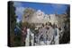 Mount Rushmore National Memorial, Avenue of Flags, South Dakota, USA-Walter Bibikow-Premier Image Canvas