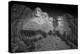 Mount Rushmore South Dakota Dawn BW-Steve Gadomski-Premier Image Canvas