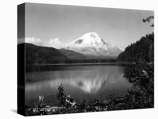 Mount St. Helens From Spirit Lake, 1923-Asahel Curtis-Premier Image Canvas