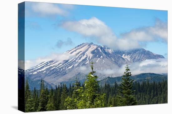 Mount St. Helens, part of the Cascade Range, Pacific Northwest region, Washington State, United Sta-Martin Child-Premier Image Canvas