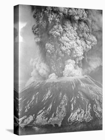 Mount St. Helens Sends a Plume of Ash, Smoke and Debris Skyward-null-Premier Image Canvas